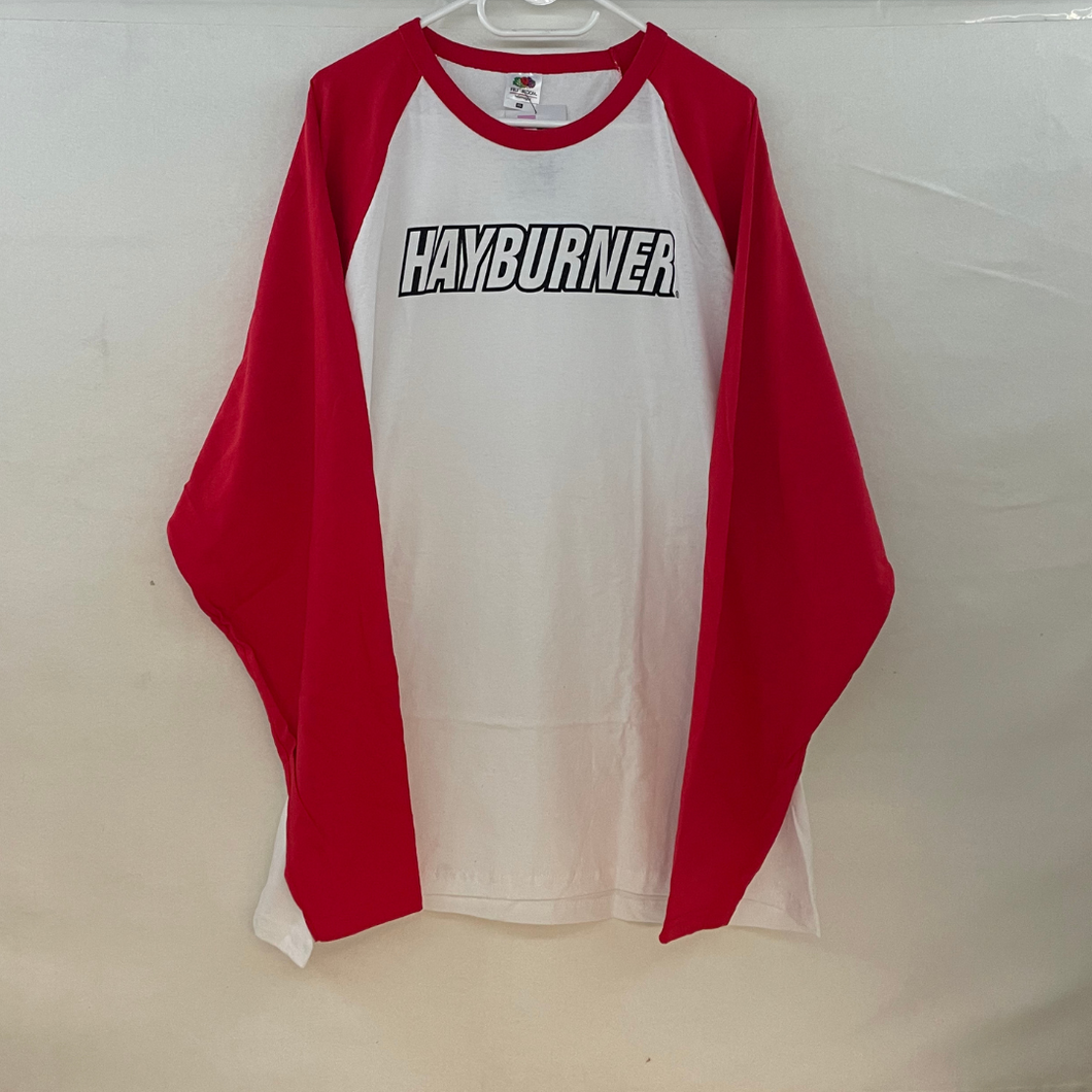 Red/White Baseball - Black Classic Logo XXXL