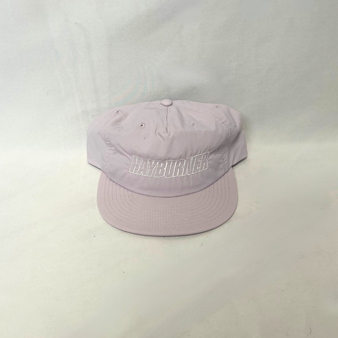 SALE - Purple Nylon Cap - White Logo