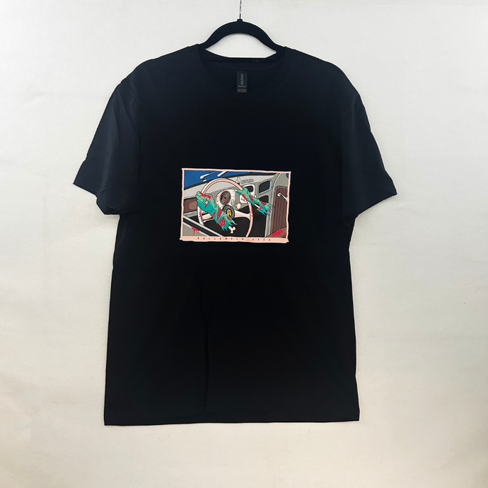 Black Tee - Halloween 2024 Logo XL