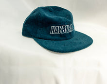 Load image into Gallery viewer, Cord Deluxe Cap in Atlantic Blue with White logo