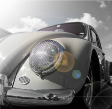 Load image into Gallery viewer, Early Beetle, Bus and 356 Vintage Style Mesh Headlight Covers (003)
