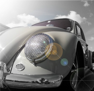 Early Beetle, Bus and 356 Vintage Style Mesh Headlight Covers (003)