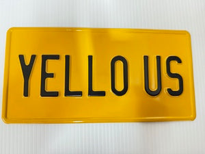 US Style Pressed Metal Plates