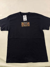 Load image into Gallery viewer, SMALL SIZE Sale - Black Ghetto Blaster T (small logo)
