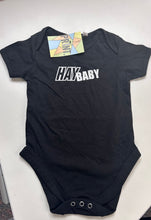 Load image into Gallery viewer, *New* Black HayBaby Baby-grow