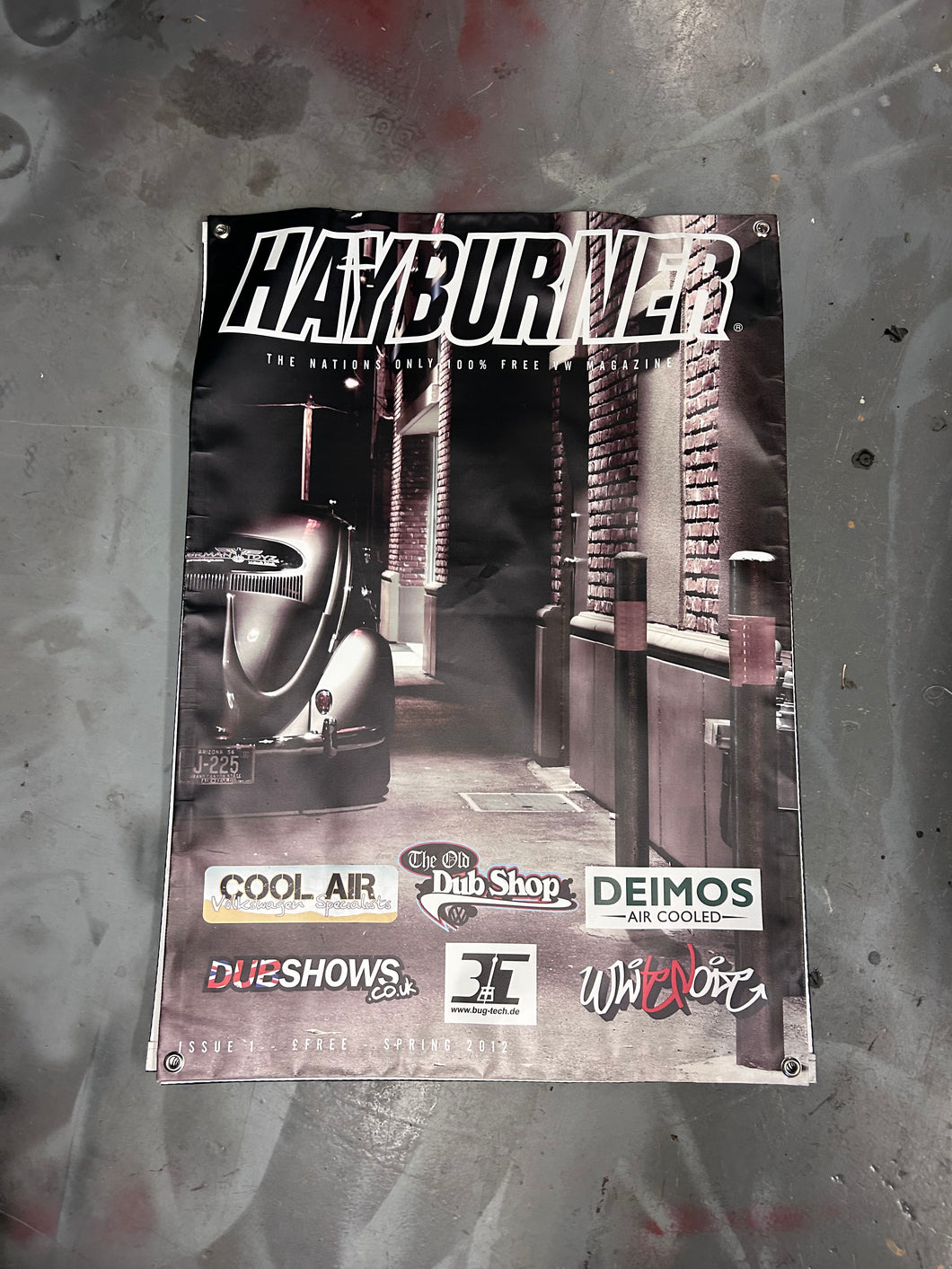 Hayburner Front Cover Banner - Issue 1