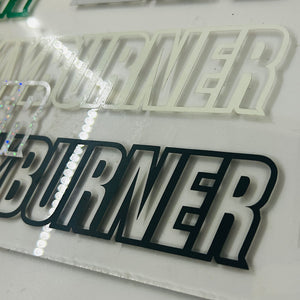 Large Colour Die Cut Vinyl Stickers