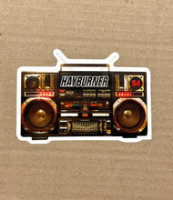 Load image into Gallery viewer, *NEW* Limited Edition &#39;Ghetto-Blaster&#39; Pin Badge with sticker!