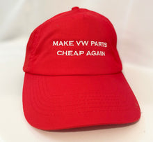 Load image into Gallery viewer, MAGA - Make VW Parts Cheap Again Red Cap