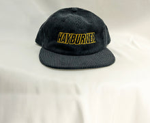 Load image into Gallery viewer, Cord Deluxe Cap in Petrol with Yellow logo
