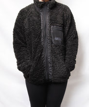 Load image into Gallery viewer, **NEW** Black Sherpa Jacket