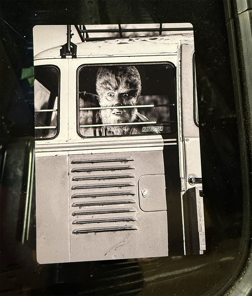 ‘Wolfman' Sticker Halloween 2025
