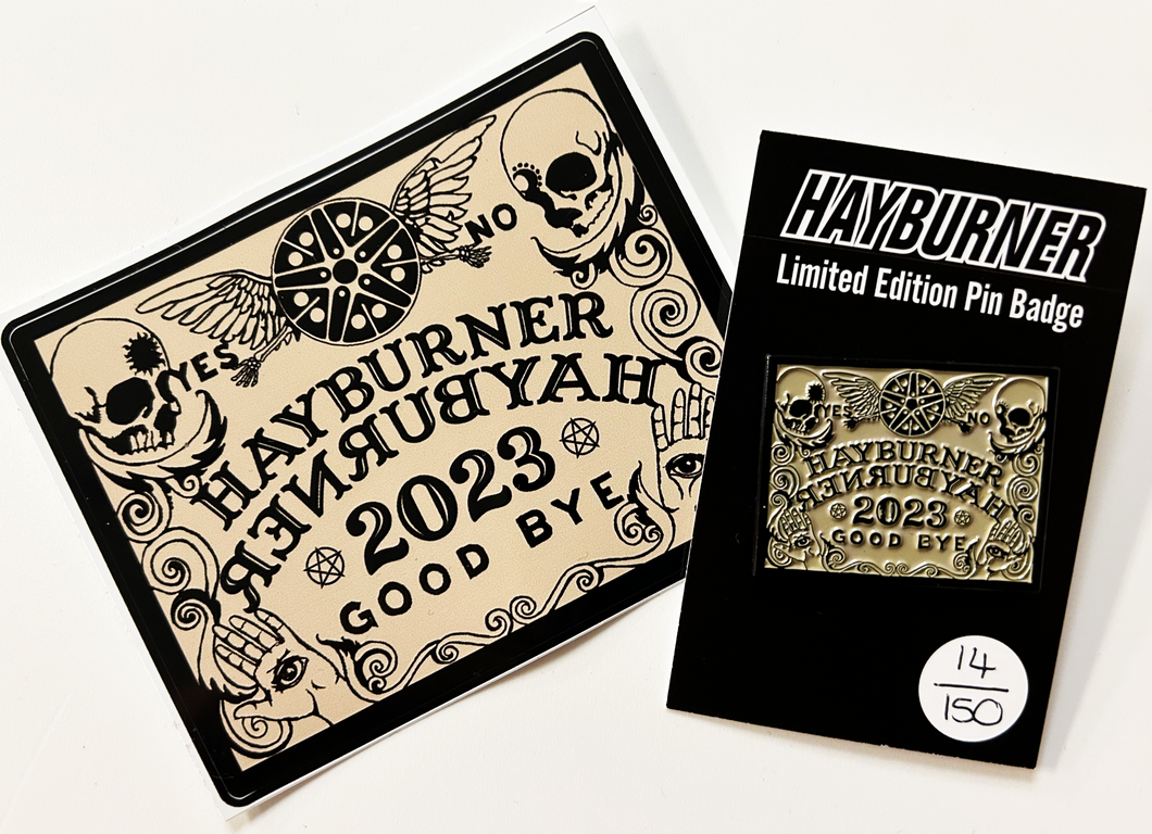 Halloween 2023 Limited Edition Enamel Pin Badge with sticker