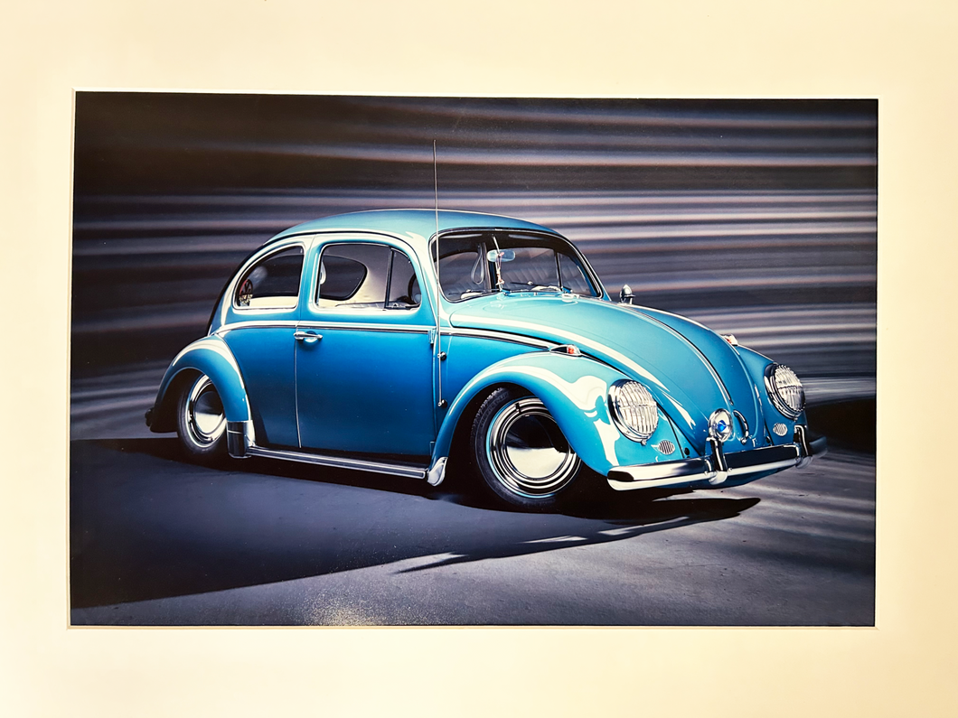 Blue Bug Print