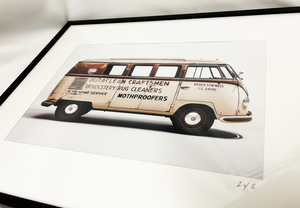 Duraclean Bus Limited Edition Print