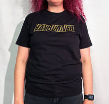 Load image into Gallery viewer, Black With Gold Logo &#39;Classic&#39; T-Shirt