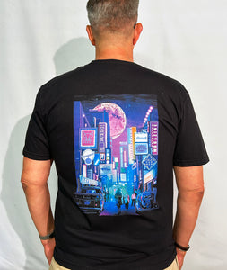 2021 'Neon District' Limited Edition Black T-shirt