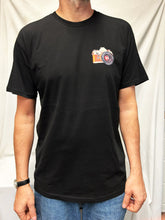 Load image into Gallery viewer, LIMITED EDITION ISSUE 49 &#39;Camera&#39; Black Tee