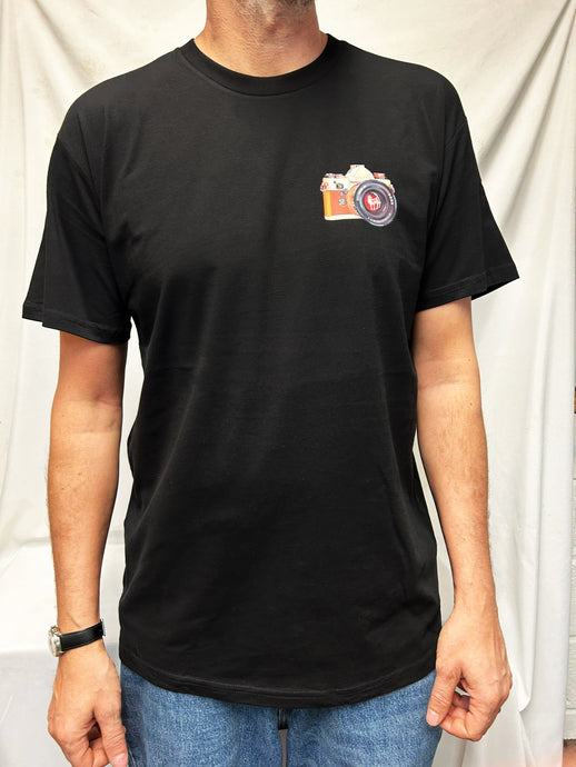 LIMITED EDITION ISSUE 49 'Camera' Black Tee