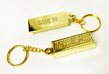 Load image into Gallery viewer, **NEW** &#39;Gold Bar&#39; Issue 50 Keyring