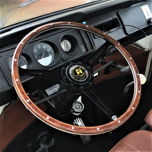Load image into Gallery viewer, Stealth Black Wolfsburg Steering Wheel - Baywindow