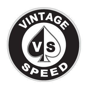 Vintage speed Gear knob 12mm Grey, Ivory and Black