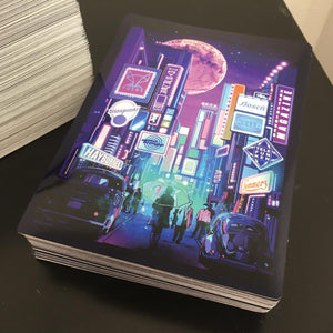 'Neon District' 2021 Limited Edition Sticker