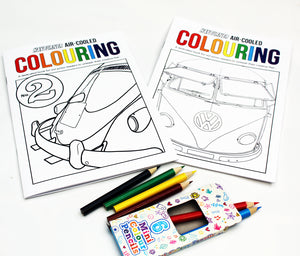 Aircooled Colouring Book Packs