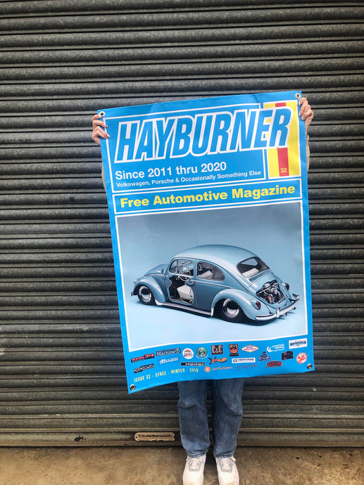Hayburner Front Cover Banner - Issue 32