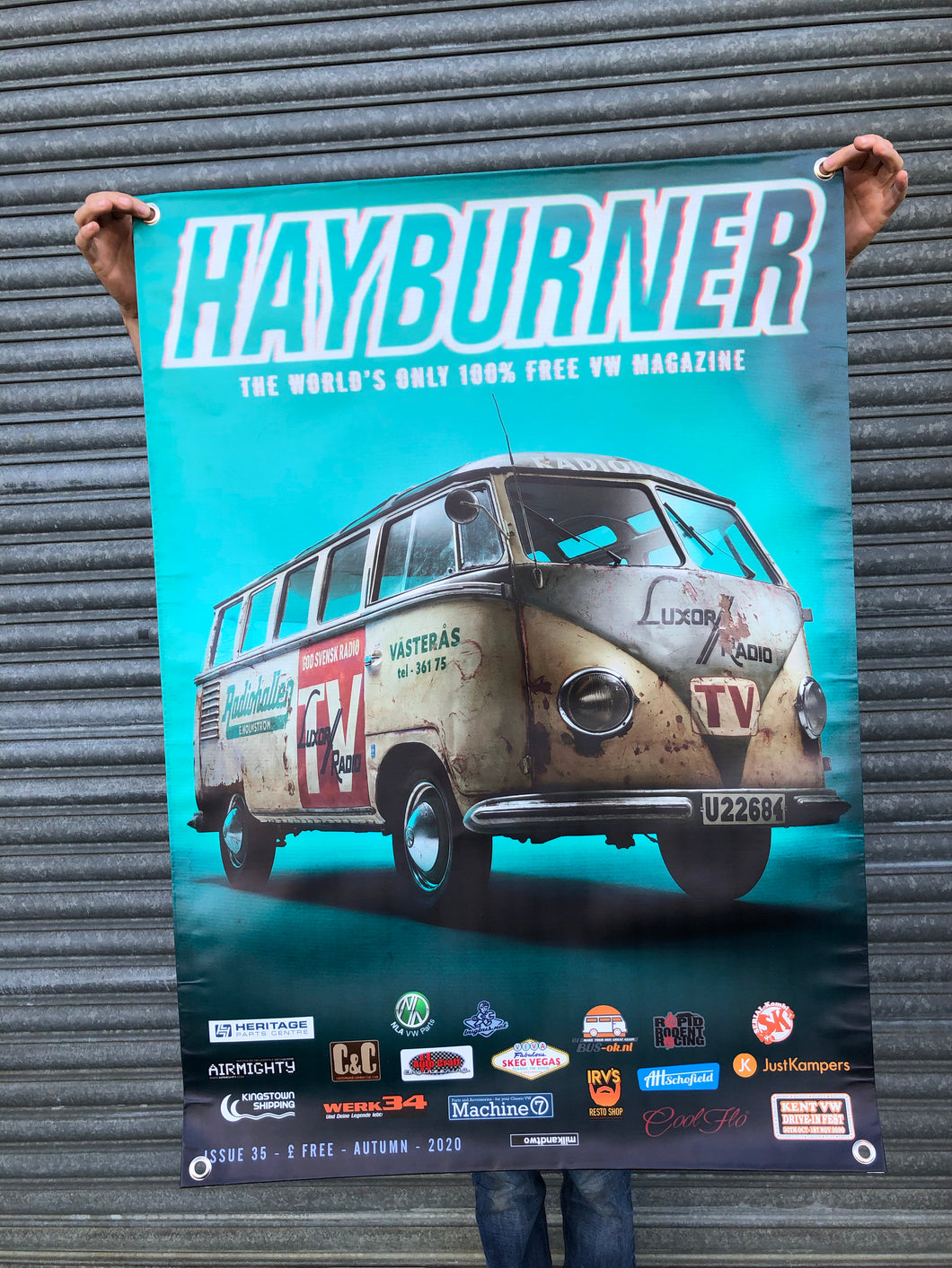 Hayburner Front Cover Banner - Issue 35