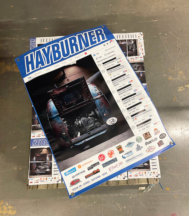 Hayburner Front Cover Banner - Issue 39
