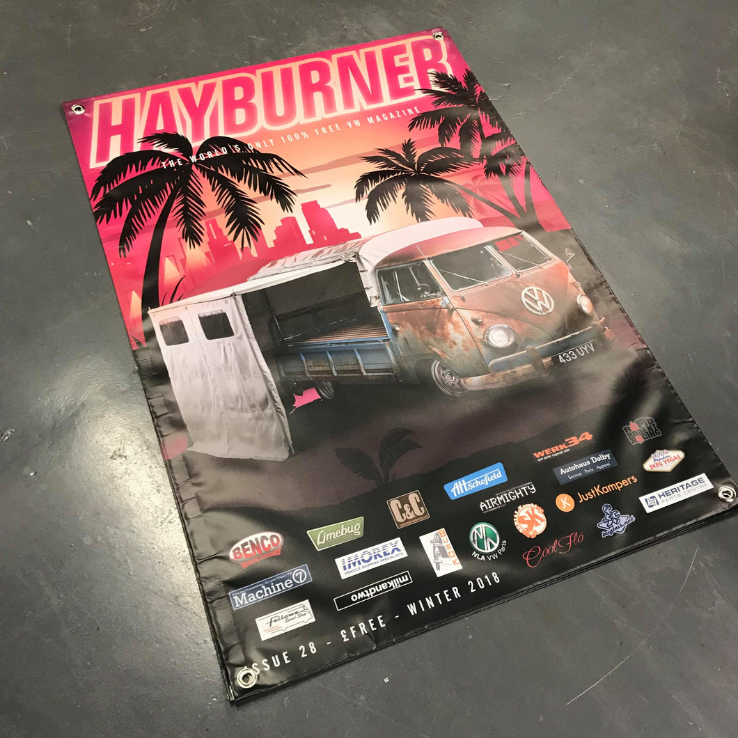 Hayburner Front Cover Banner - Issue 28