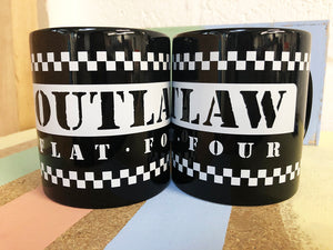 Outlaw Flat Four Mugs