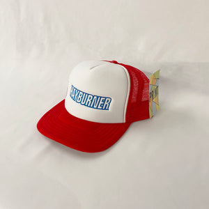 *NEW* Kid's Red/White Trucker Cap with embroidered Royal logo