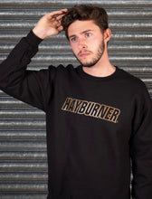 Load image into Gallery viewer, Black with Gold Logo Sweatshirt