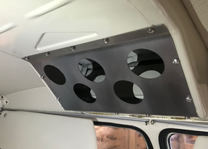 Bus Air Vent Cover With 5 52mm Gauge Holes