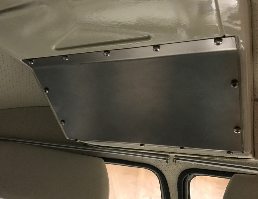 VW splitscreen camper plain cover for air duct