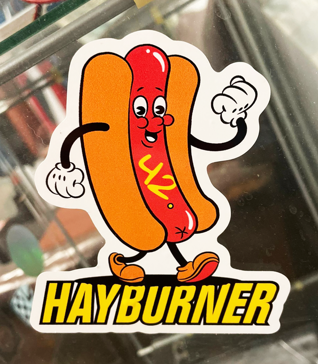 'Summer Issue 42 Hot Dog' Sticker