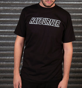 Black With White Logo 'Classic' T-shirt
