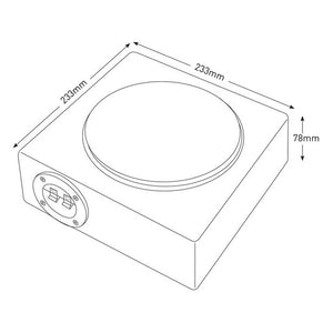 DUAL VOICE COIL HIDDEN LOUDSPEAKER (SINGLE)