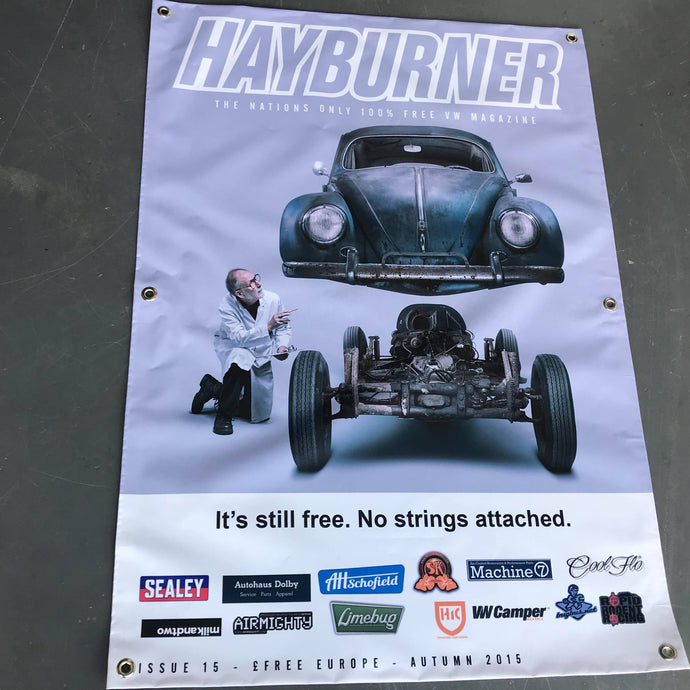 Hayburner Front Cover Banner - Issue 15
