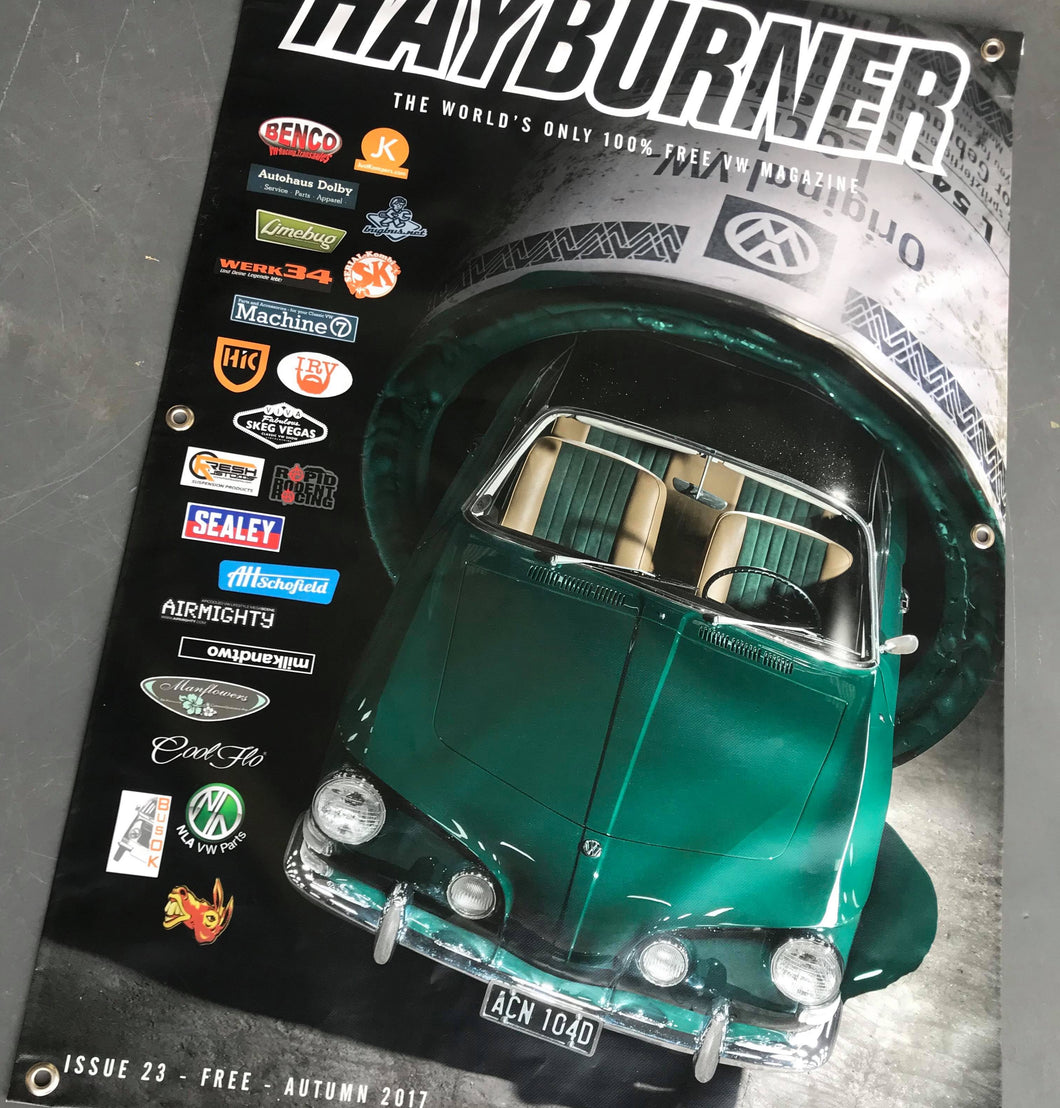 Hayburner Front Cover Banner - Issue 23