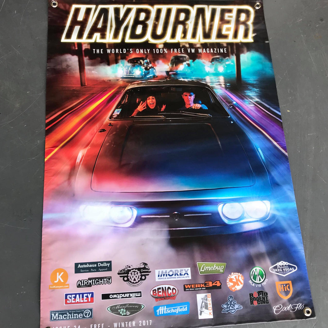Hayburner Front Cover Banner - Issue 24