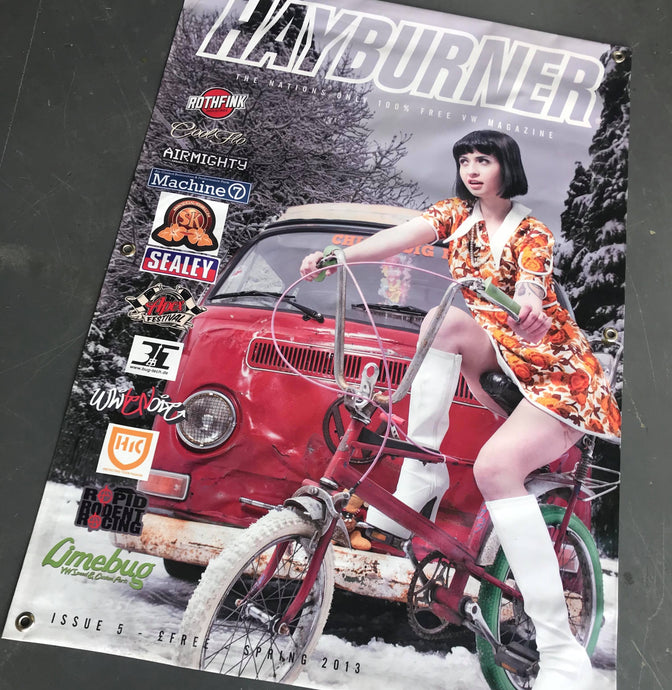 Hayburner Front Cover Banner - Issue 5