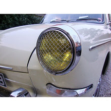 Load image into Gallery viewer, Late Model Vintage Style Mesh Headlight Covers (004)